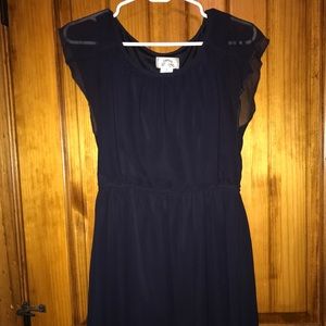 Navy blue dress